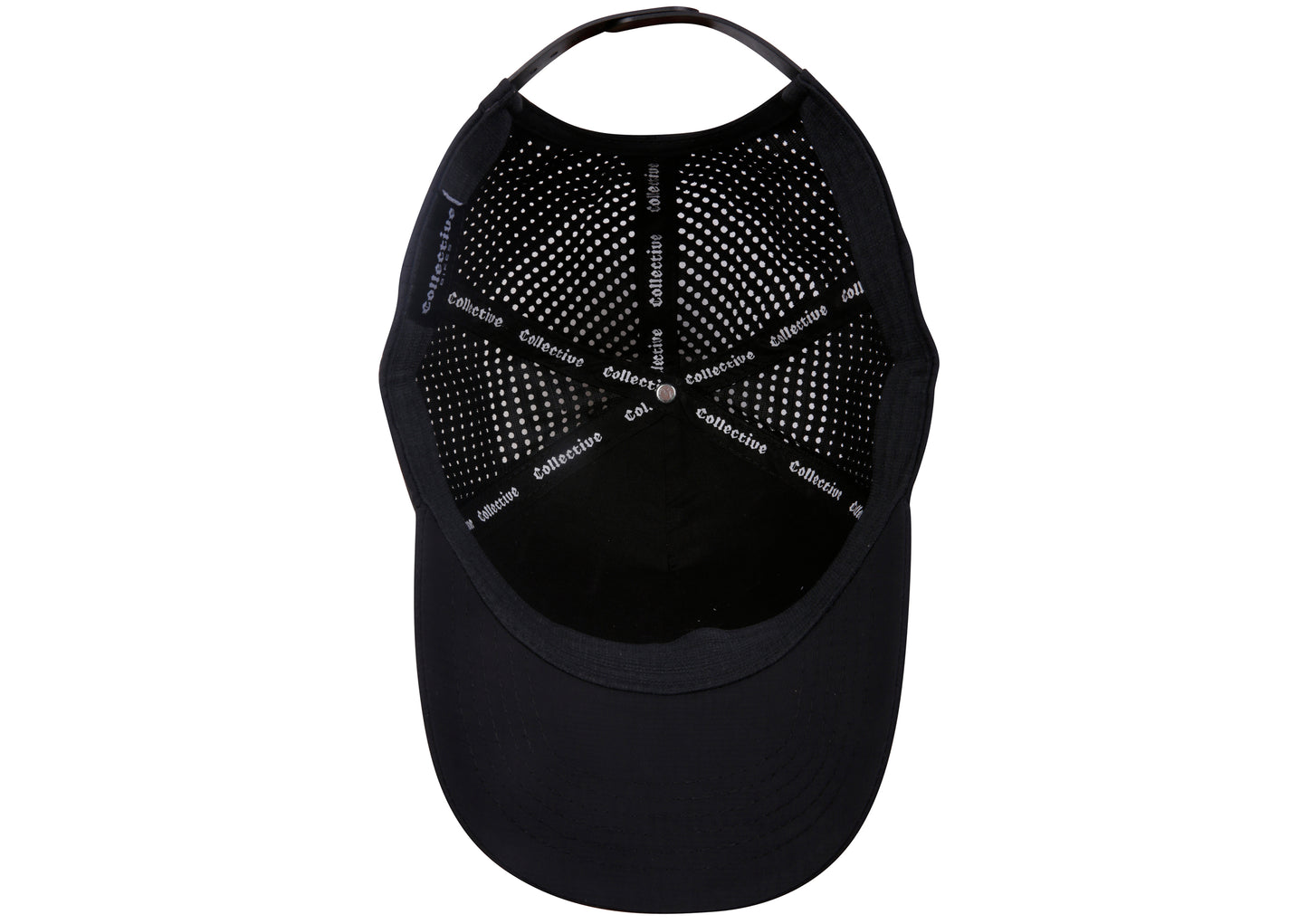 GORRA CON MONOGRAMA - NEGRO