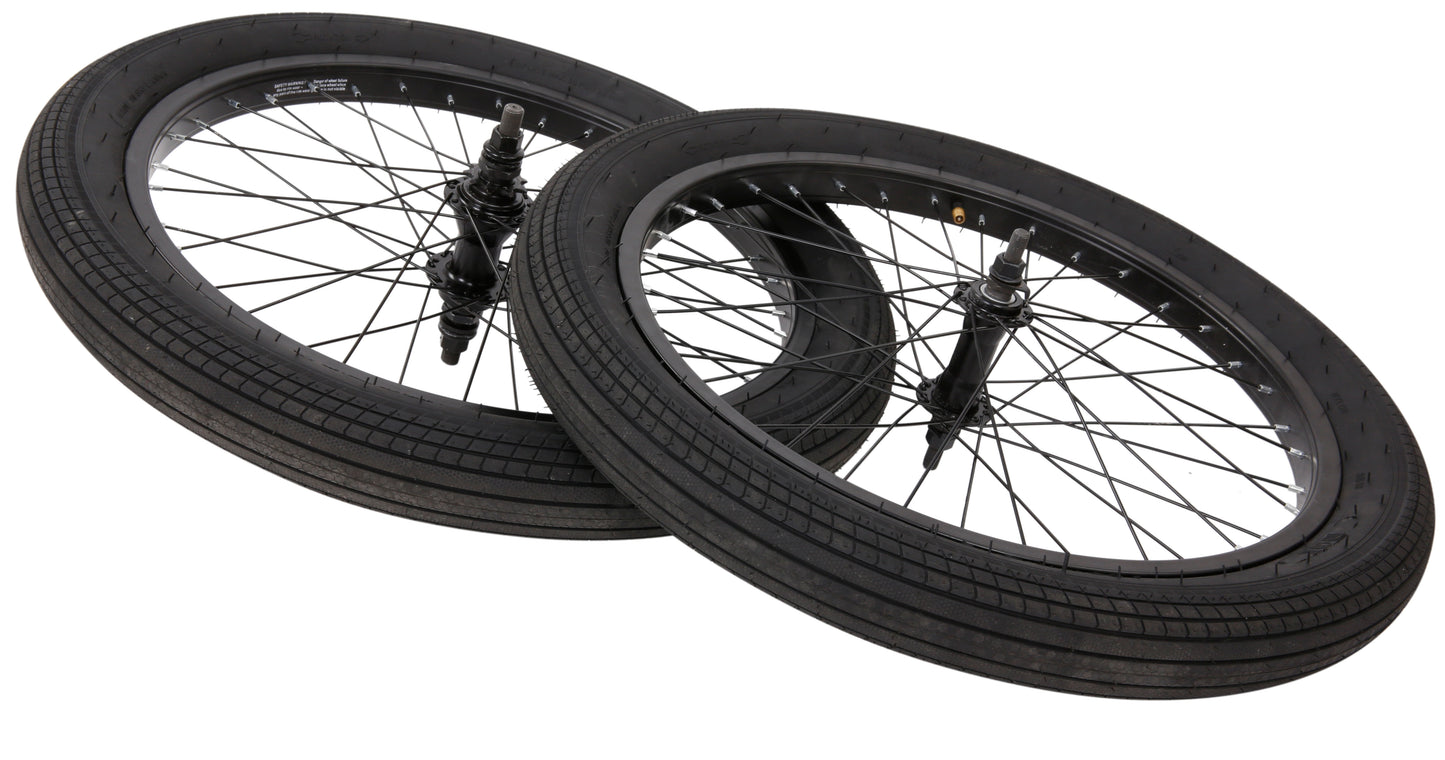 Collective Bikes 20" BMX Wheel Set Black - Collective Bikes
