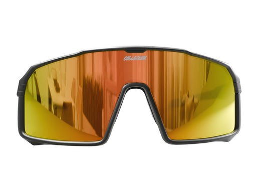 Collective Epsilon Sunglasses - Black/Orange