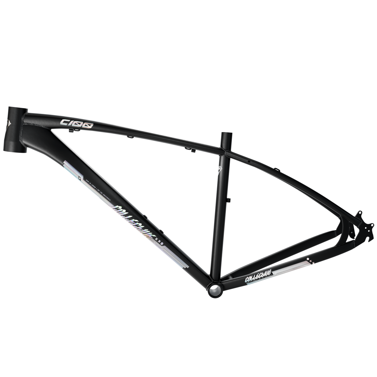 C100 PRO V3 FRAME - Black/Chrome