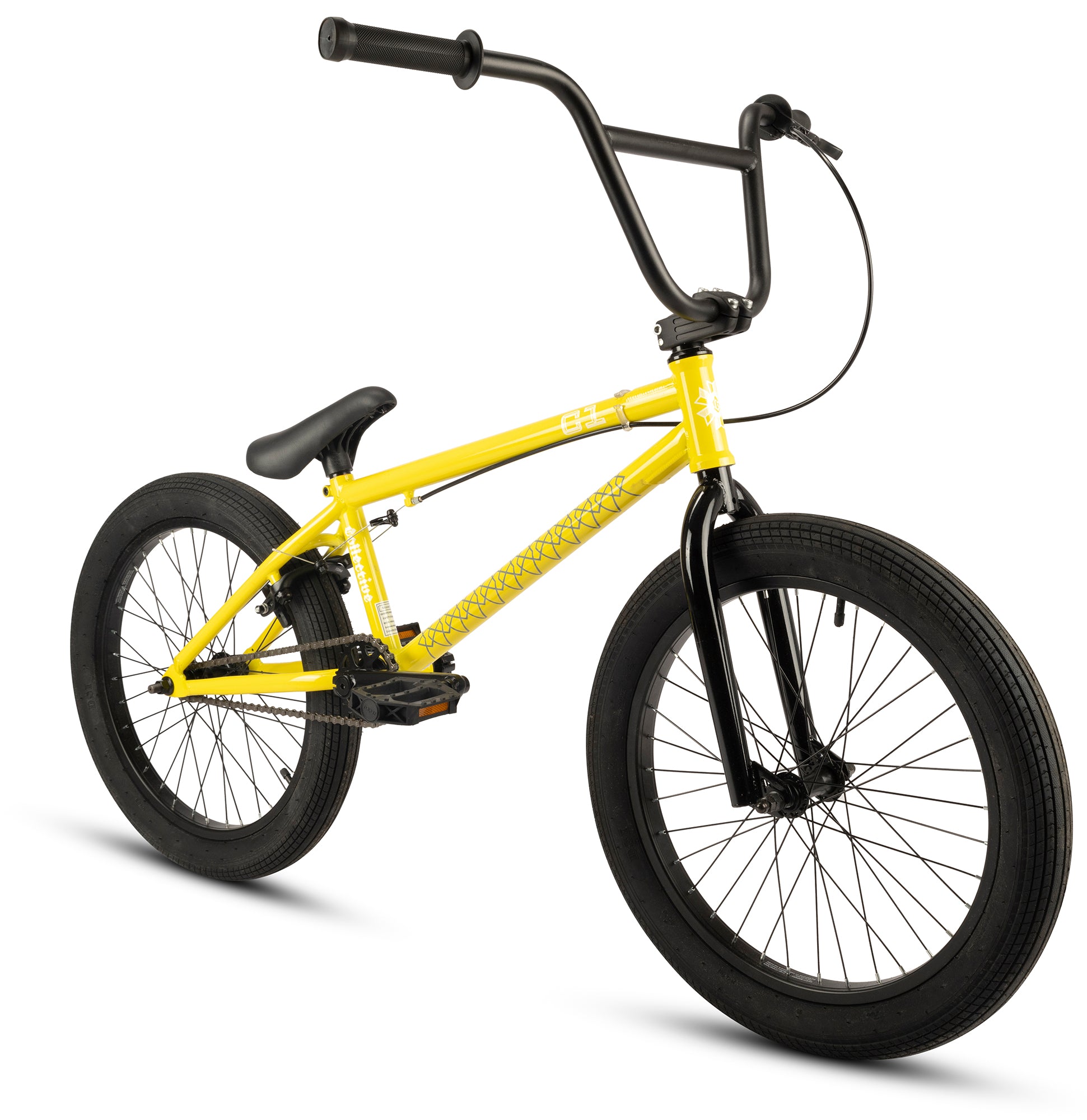 Collective C1 Complete BMX Yellow - Collective Bikes