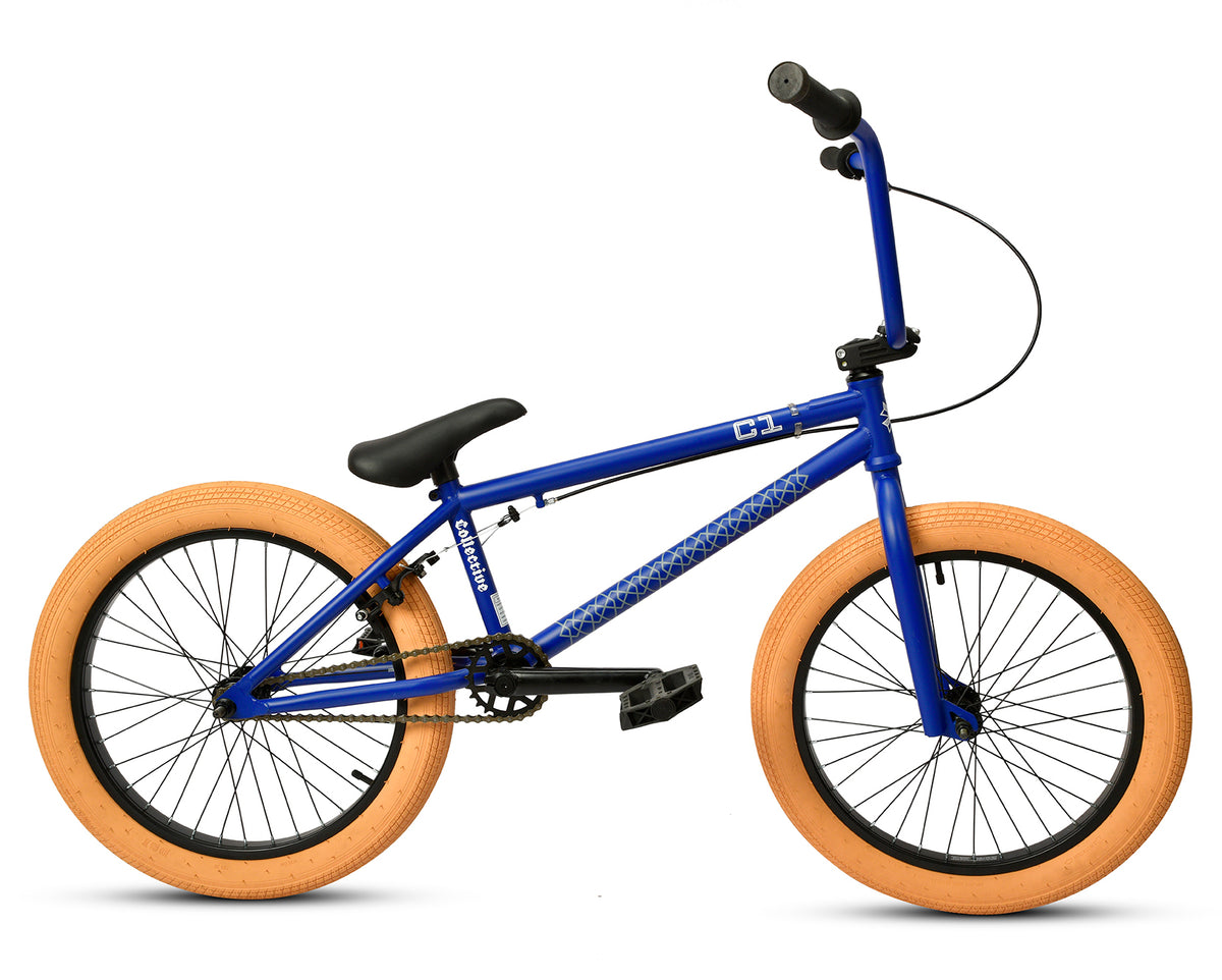 C1 BMX - BLUE by Collective Bikes, side view