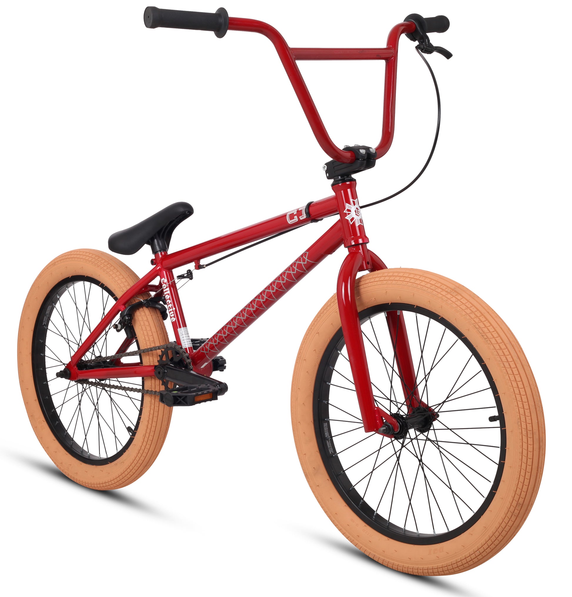 Collective C1 Complete BMX Red - Collective Bikes